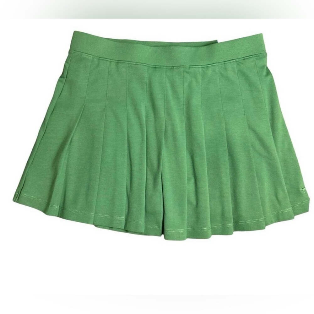 Victoria's Secret/ Pink Green Pleated Active Tennis Mini Skort Size XXL - Picture 6 of 6